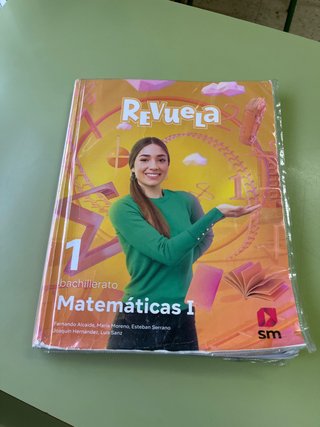 Matemáticas I 1 bachillerato Revuela