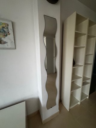 Espejo decorativo ondulado