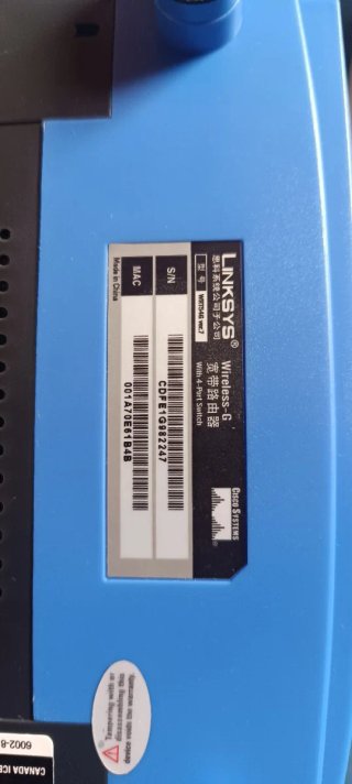 Router Inalámbrico Linksys Broadband 2.4GHz