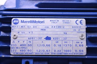 Motorreductor Marelli Motori Mot.3 MA 63 B4