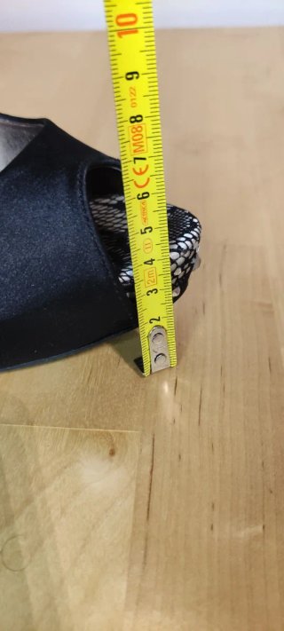 Décolleté Pizzo Nero Tg. 38