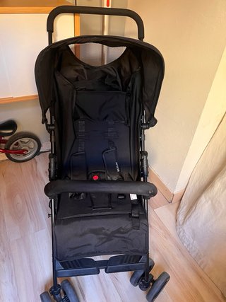 Silla de paseo negra