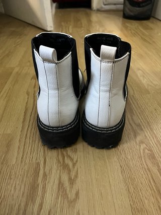 Botines blancos