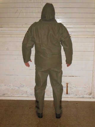 Trajes protección NBQ ejército alemán verdes