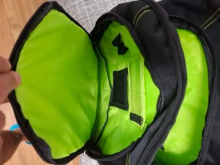 Mochila BH7 Keep Out Negra y Verde
