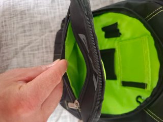 Mochila BH7 Keep Out Negra y Verde