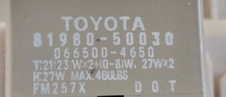 CAJA RELES / FUSIBLES TOYOTA RAV 4 (A2) 2.0 Turbo