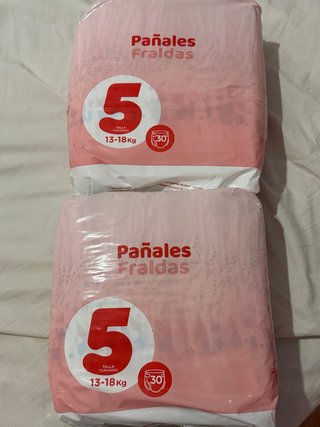 Pañales Talla 5 (13-18 Kg) - Pack 30