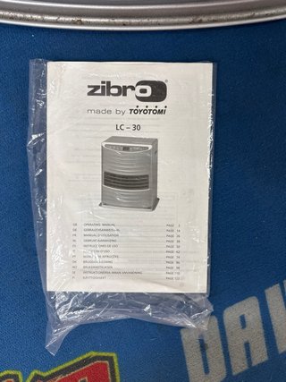 Estufa Zibro LC-30 Plata