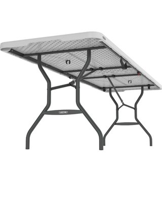 Mesa Plegable Lifetime 244cm Blanca