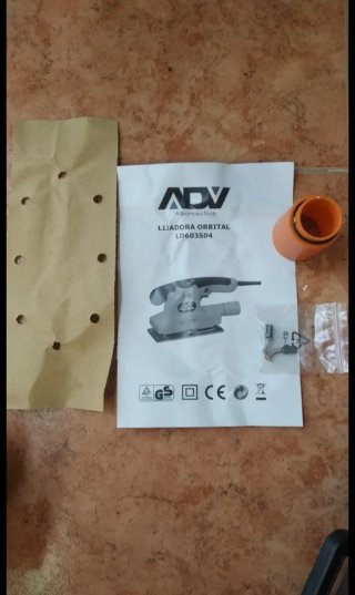 LIJADORA ORBITAL ADVANCE TOOLS NUEVA