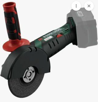 Radial Parkside a batería nueva