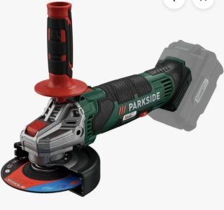 Radial Parkside a batería nueva