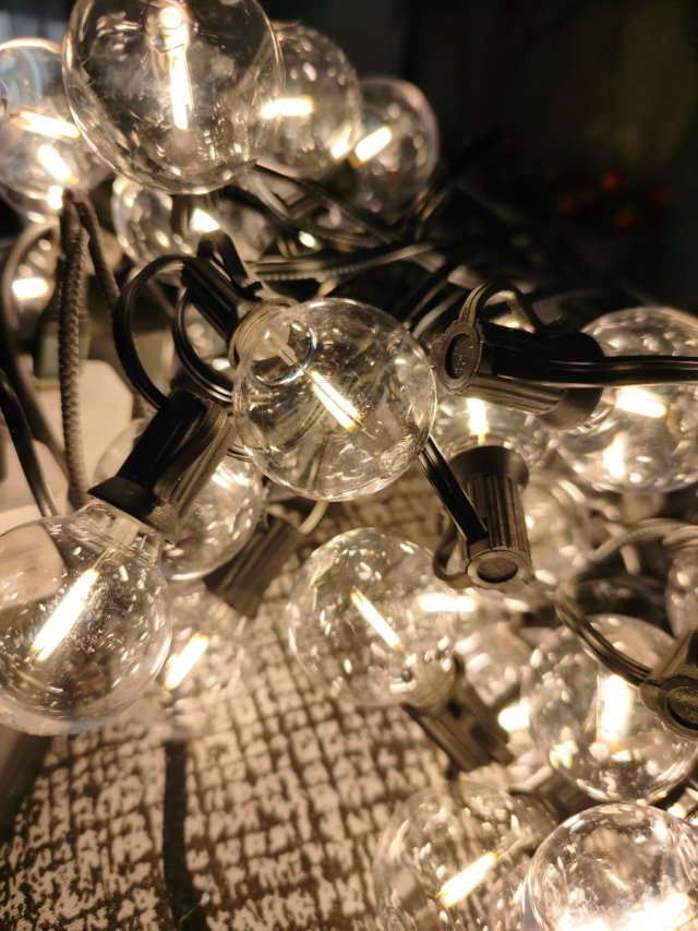 Guirnalda Luces Exterior 30M 50 Bombillas
