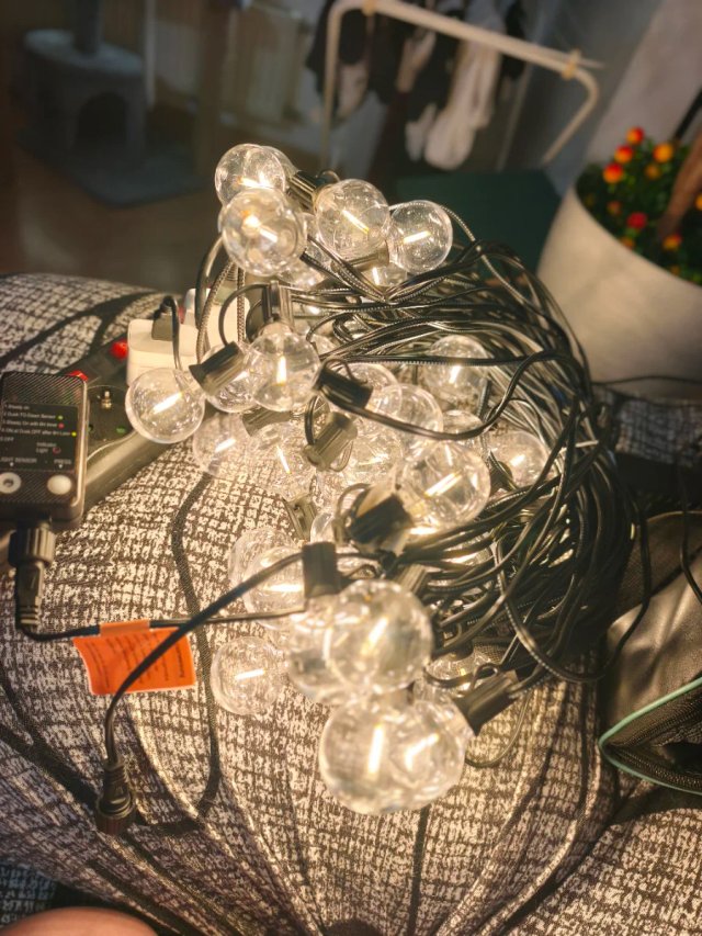 Guirnalda Luces Exterior 30M 50 Bombillas
