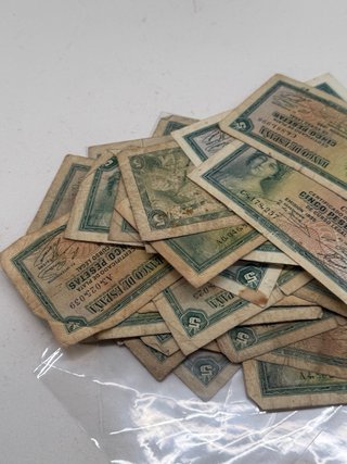 Billetes Banco de España 5 Pesetas
