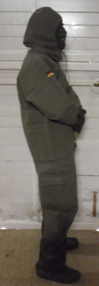 Trajes protección NBQ ejército alemán completos