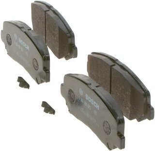 Bosch BP1670 - Pastiglie Freni Auto, Delantero - Calidad Bosch - Reducción de Ruido y Polvo
