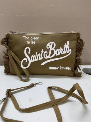 Borsa Saint Barth rosa e bianca