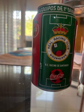 Latas Coca-Cola Equipos 1ª División 96-97