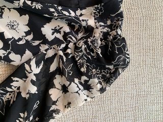 Vestido largo floral Mango Talla S