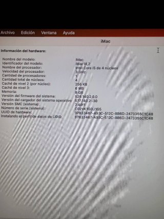 iMac 21.5 2017 Retina 4K