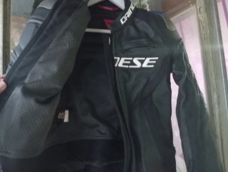 Traje Dainese Mujer Negro
