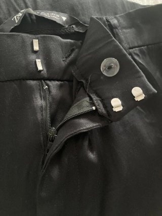 Pantalón negro flare