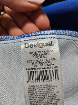 Vestito Desigual Blu