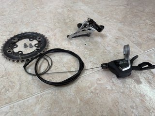 Mando y Desviador Shimano SLX