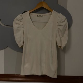 Jersey Mango manga corta abullonada talla M