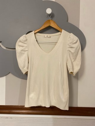 Jersey Mango manga corta abullonada talla M