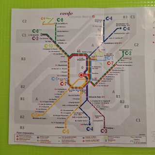2 Mapas Antiguos Madrid Metro/Cercanías + 2 Regalo