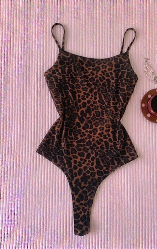 Bañador estampado animal print