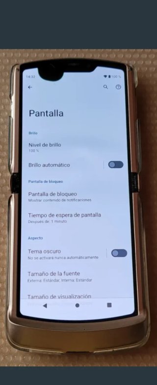 Motorola Razr 5G Dorado/Plateado