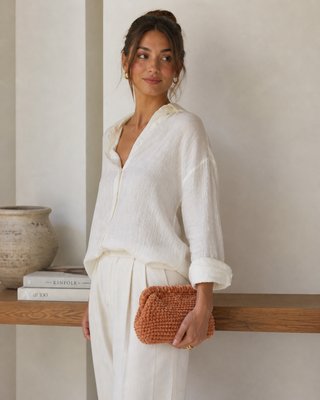 Bolso de mano crochet nuevo
