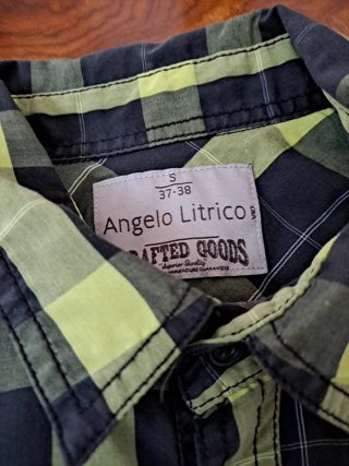 2 Camisas Manga Corta Angelo Litrico Talla S