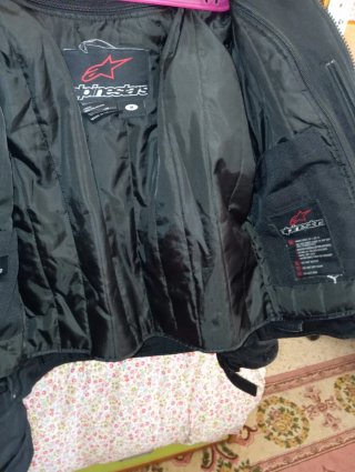 Chaqueta Moto Hombre Alpinestars Negra Alpinestas