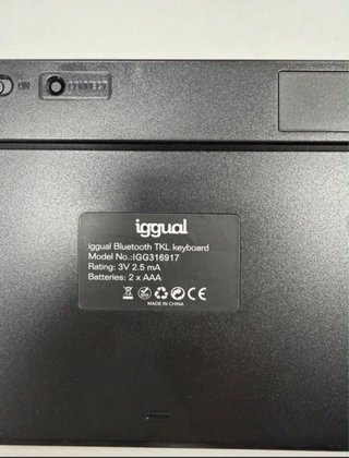 Teclado inalámbrico Iggual