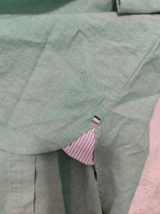 Camisa Tommy Hilfiger verde M