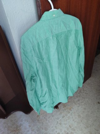 Camisa Tommy Hilfiger verde M