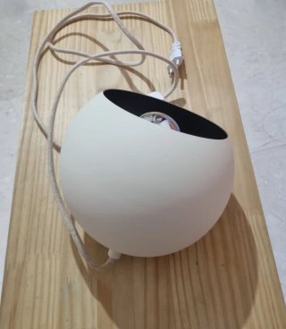 Lámpara SemiesferaAcero ZARA HOME
