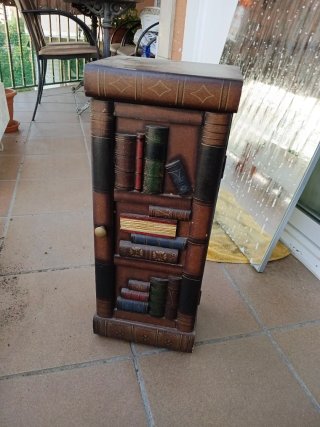Mueble para CDs/DVDs estilo libro