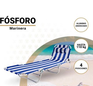Silla de Playa Plegable grande