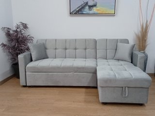 Sofá Cama Krys. Chaiselong. Arcón. Cómodo. Oferta!