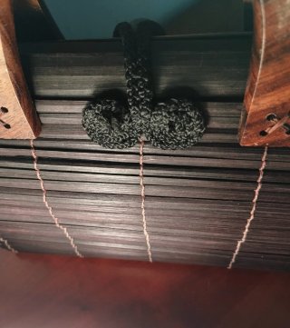 Borsa bambù manici legno