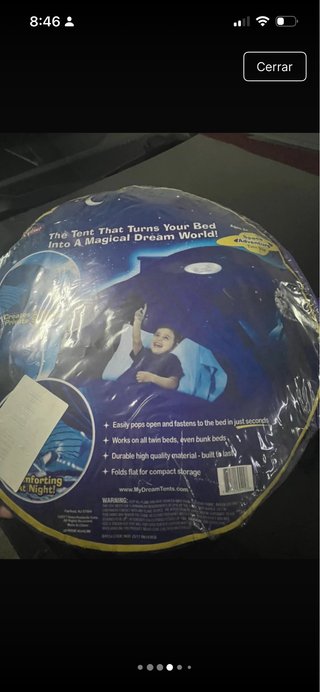 Carpa Cama Infantil Mágica