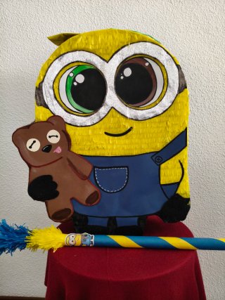 Piñata Minion más Palo