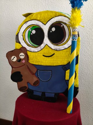 Piñata Minion más Palo