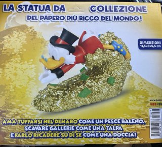 TOPOLINO N 3677 CON STATUETTA ZIO PAPERONE